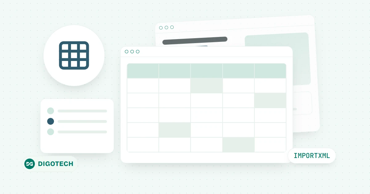 Cào dữ liệu bằng Google Sheets: dùng hàm IMPORTXML