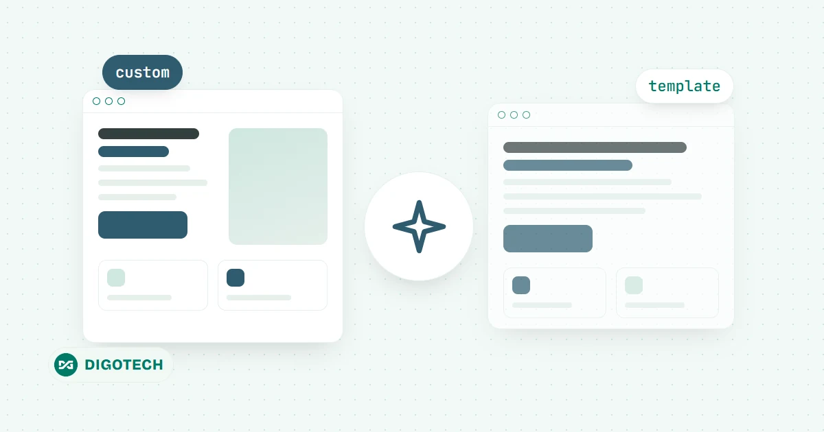 Website mẫu hay thiết kế riêng: khi nào mẫu đang kìm bạn