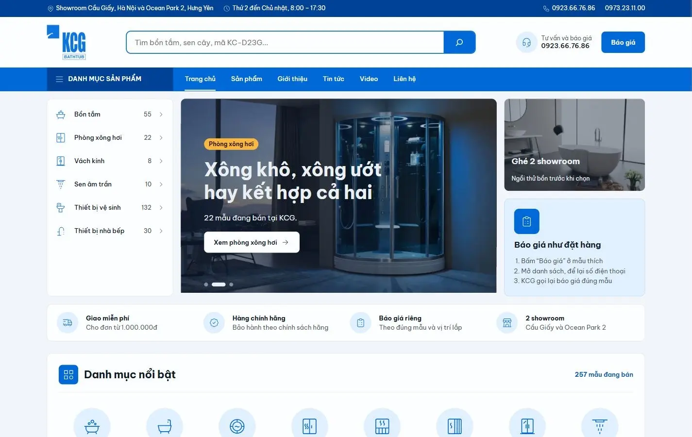 Bồn tắm KCG