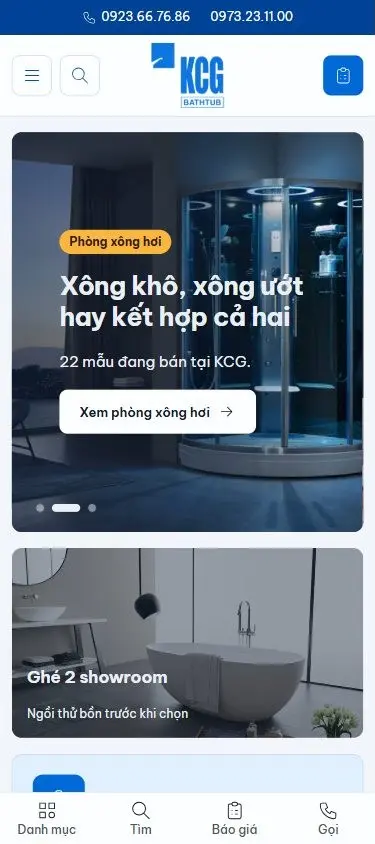 Bồn tắm KCG