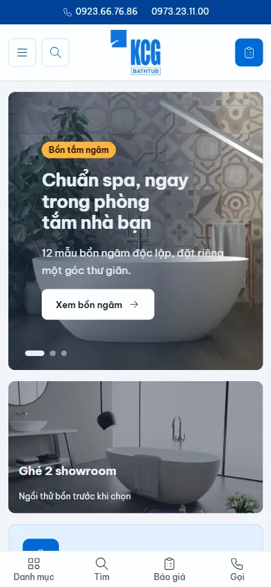 Bồn tắm KCG